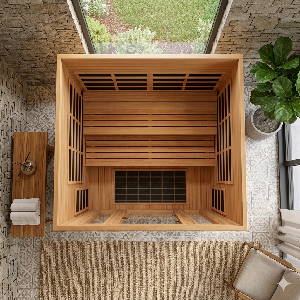 Dynamic Bergamo 4 Person Sauna